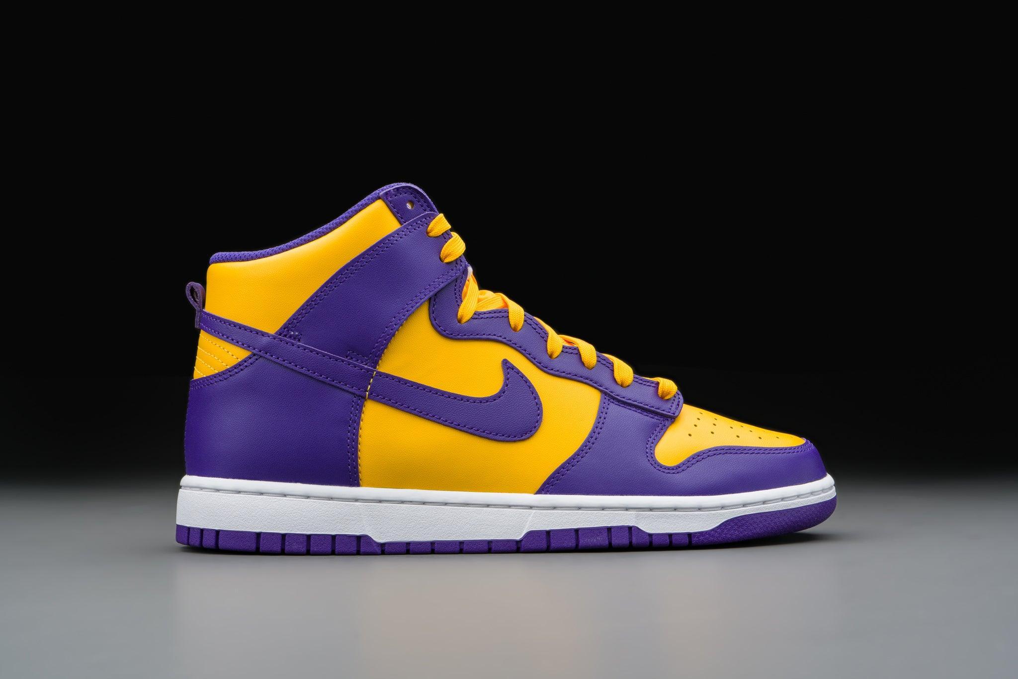 Nike Dunk High Lakers