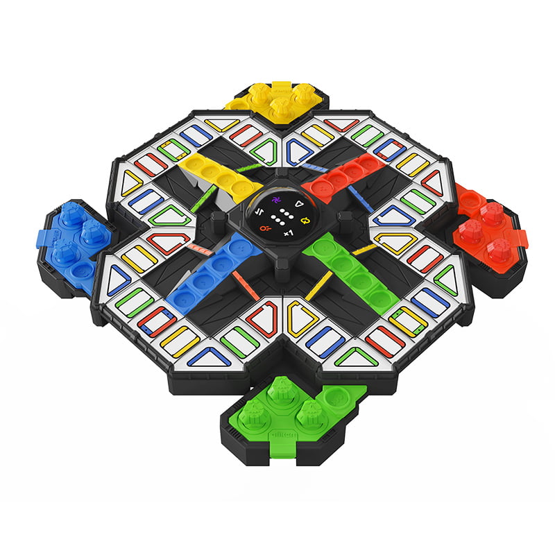 GiiKER Super Ludo - Elektronisch Bordspel - Slim Mens Erger Je Niet - Interactief Dobbelspel - Smart Game met Lichteffecten - Familie- & Kinderspel - Verjaardagscadeau voor kinderen - Familiespelavond