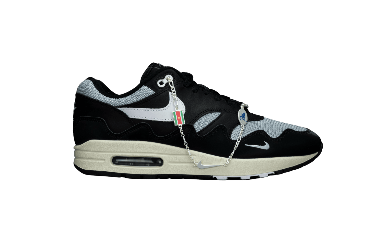 Nike air max clearance 1 mini swoosh black