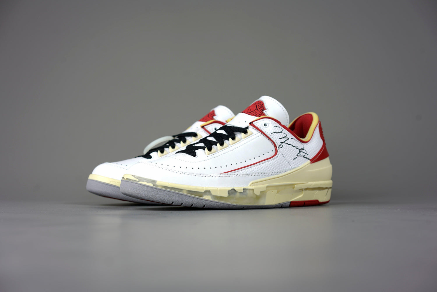 Off-White x Air Jordan 2 Low White Red DJ4375-106 Release Date - SBD